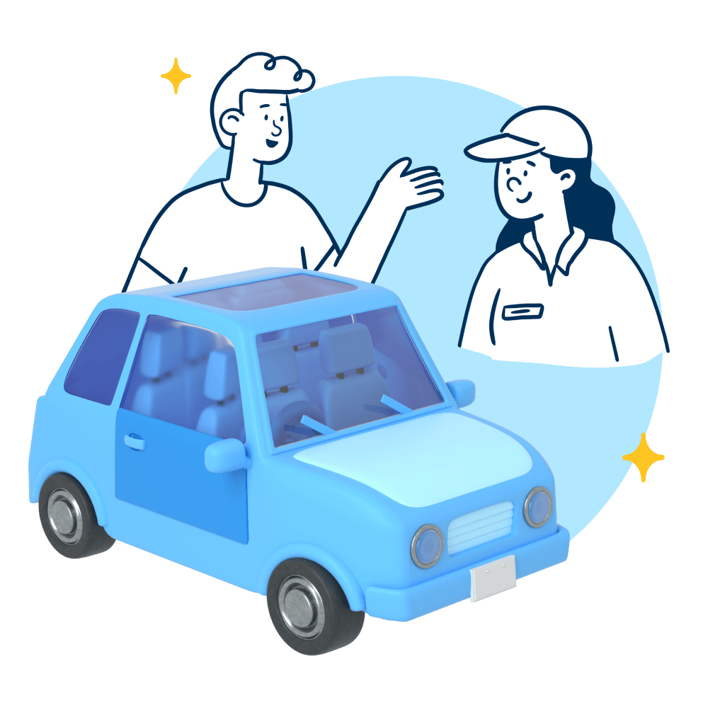 bringing car to shop